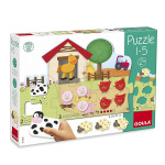 Puzzle de 1 a 5 - Goula