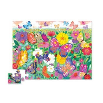 Puzzle Butterfly Garden 36 Peças – Crocodile Creek Puzzle Butterfly Garden 36 Peças - Crocodile Creek