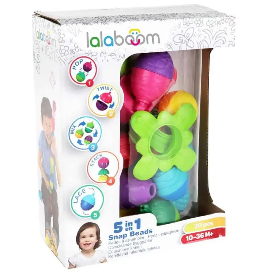 Lalaboom 30 peças e acessórios