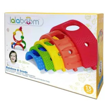 Lalaboom Arco-Íris e 8 peças