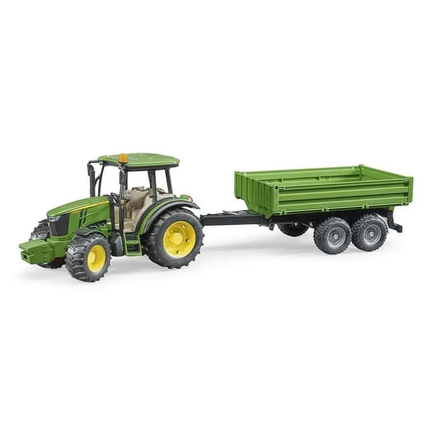 Trator John Deere 5115M com atrelado