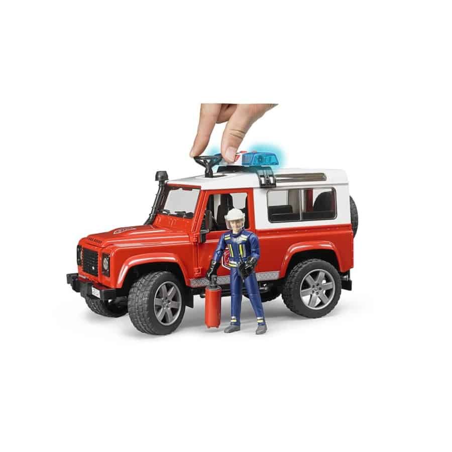 Jipe Bombeiros Land Rover Defender