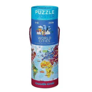 Puzzle e Poster Cidades do Mundo