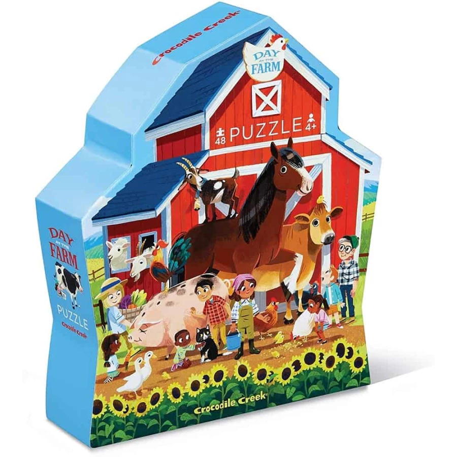Puzzle Um Dia na Quinta 48 Peças