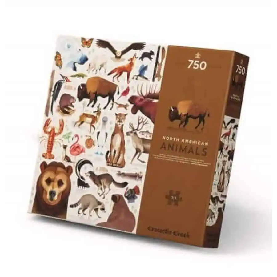 Puzzle Animais da América do Norte