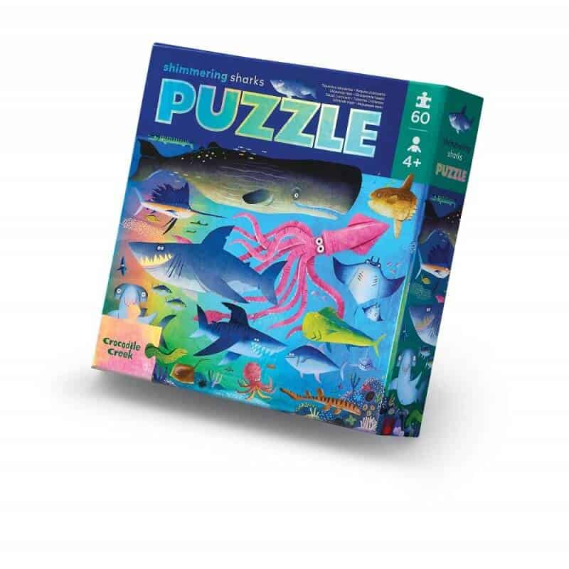 Puzzle Brilhante Shimmering Shark 60 peças