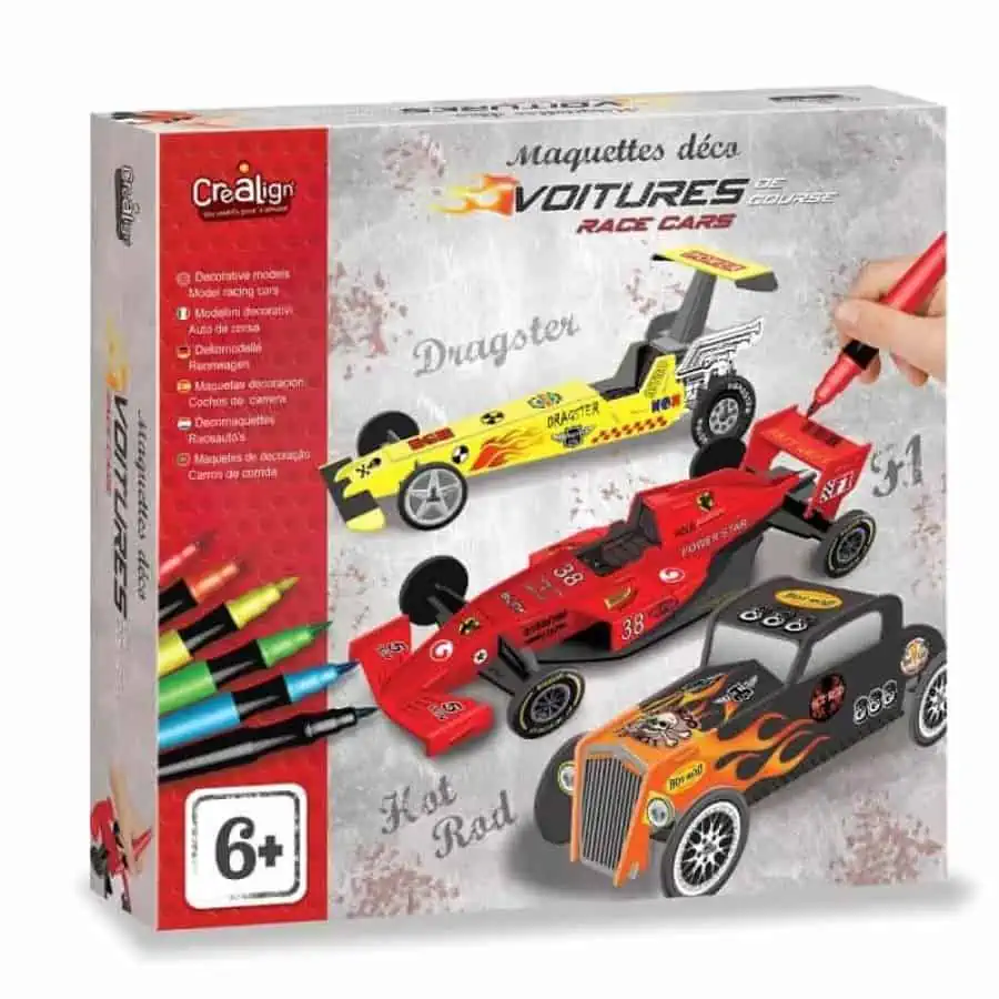 Maquetes para Decorar Carros de Corrida