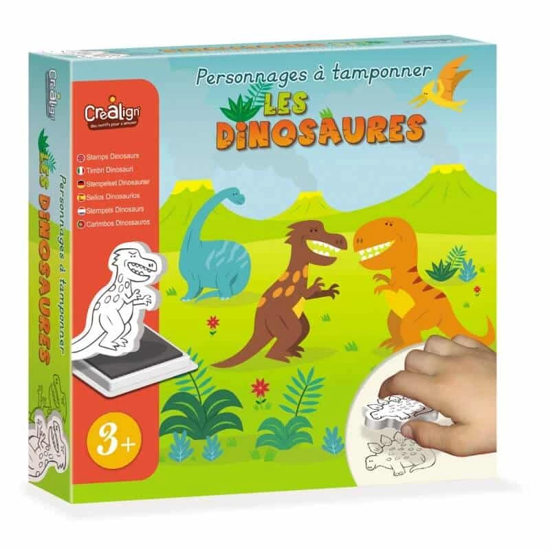 Dinossauros - Brinquedo Educativo Imantado - Ioiô de Pano