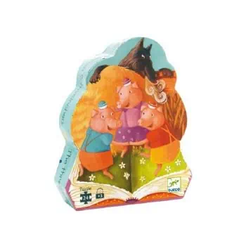 Puzzle Os Três Porquinhos 24 peças