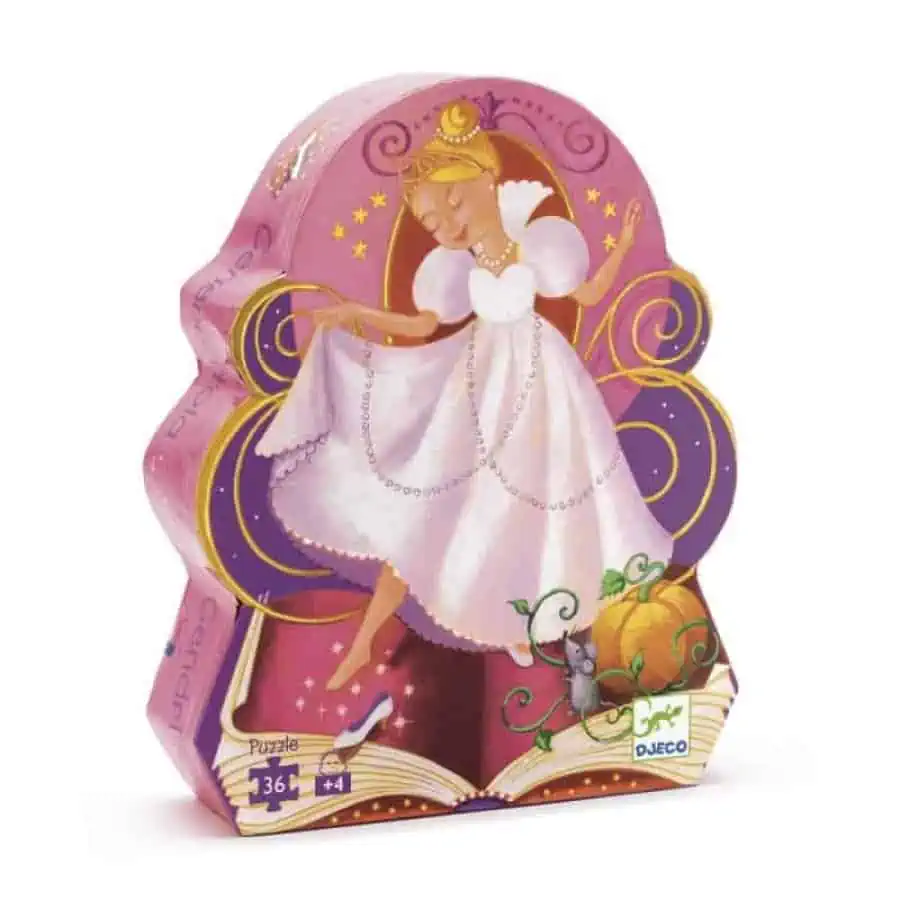 Puzzle Cinderela 36 peças