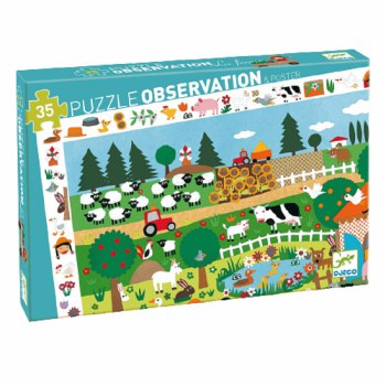 Puzzle de Observação a Quinta 35 peças