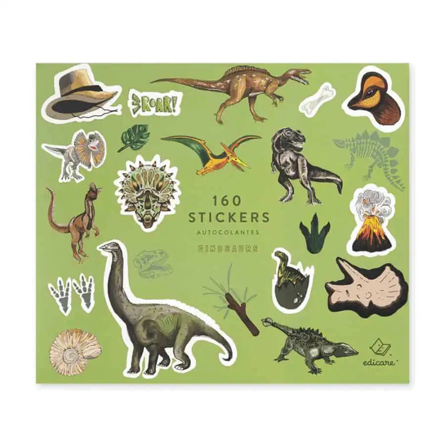 160 Autocolantes Dinossauros