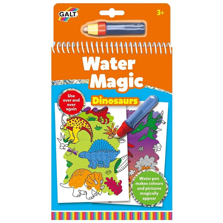 Livro de Colorir Water Magic Dinossauros