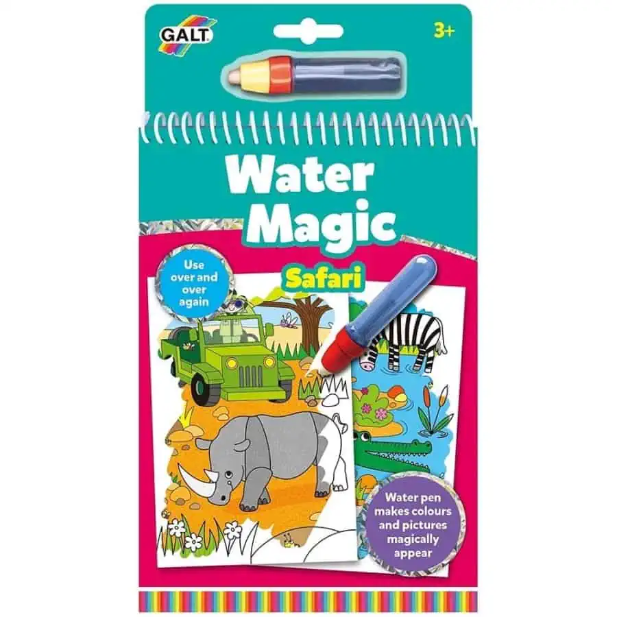 Livro de Colorir Water Magic Safari