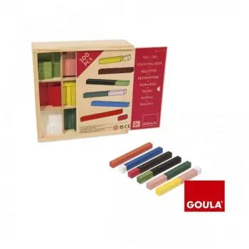 Caixa de Barras de Cálculo - Cuisenaire