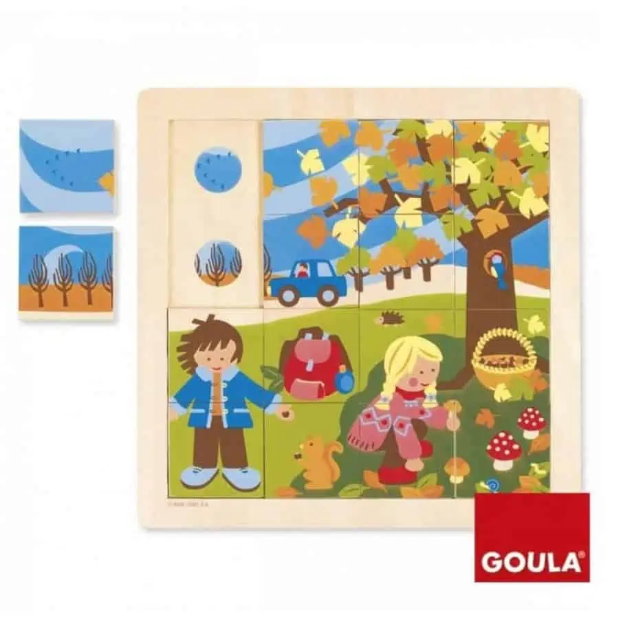 Puzzle de Madeira Outono