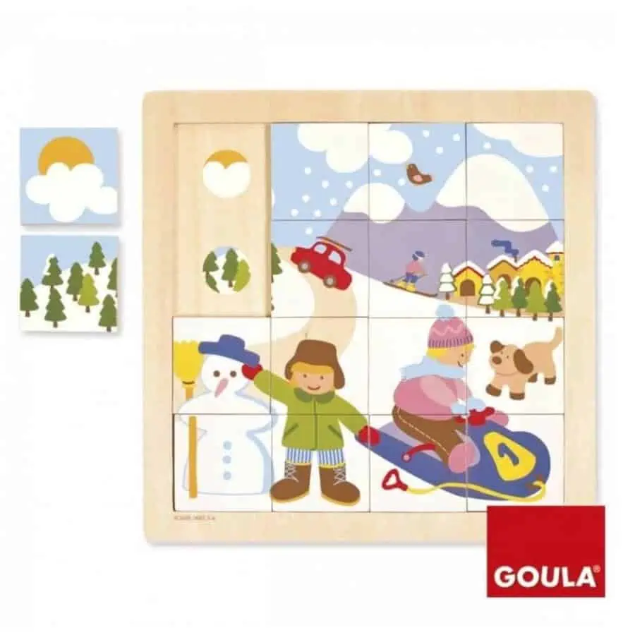 Puzzle de Madeira Inverno