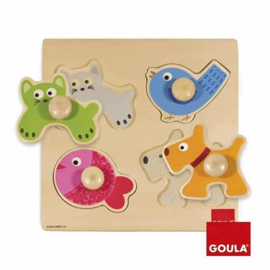 Puzzle de Pegas Animais Domésticos