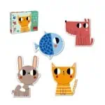4 Puzzles Progressivos Animais - Goula