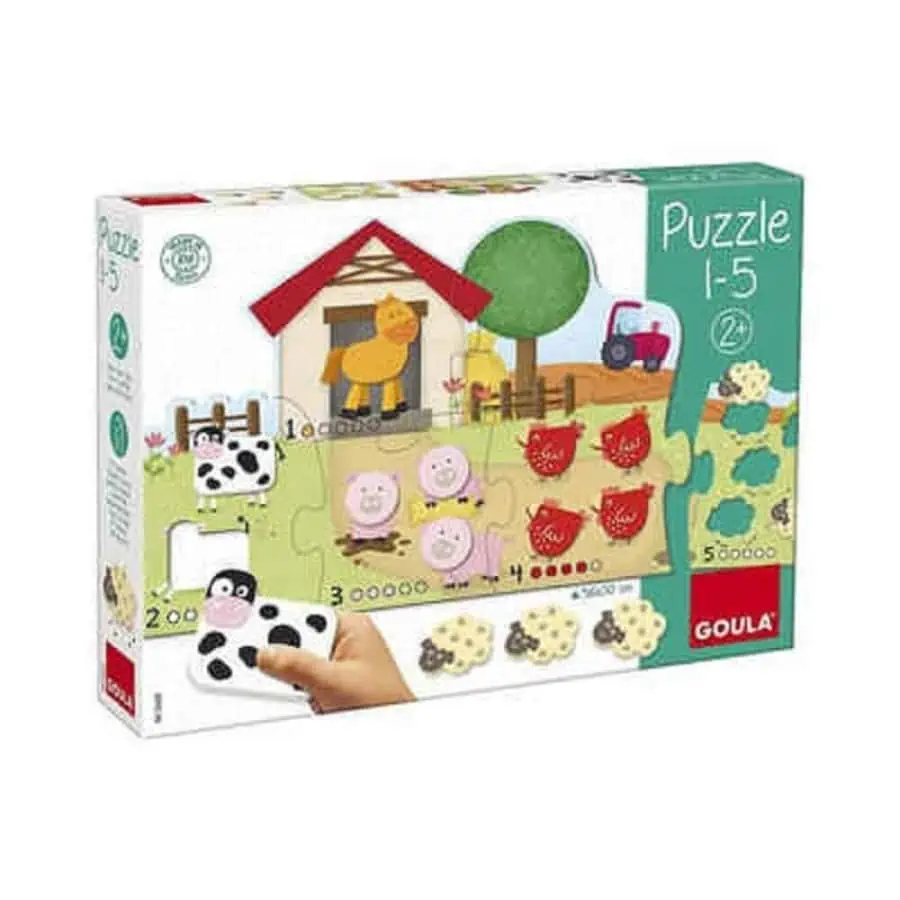 Puzzle de 1 a 5