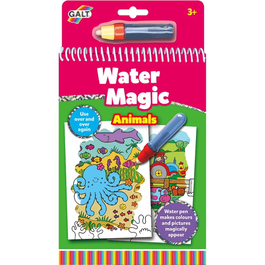 Livro de Colorir Water Magic Animais