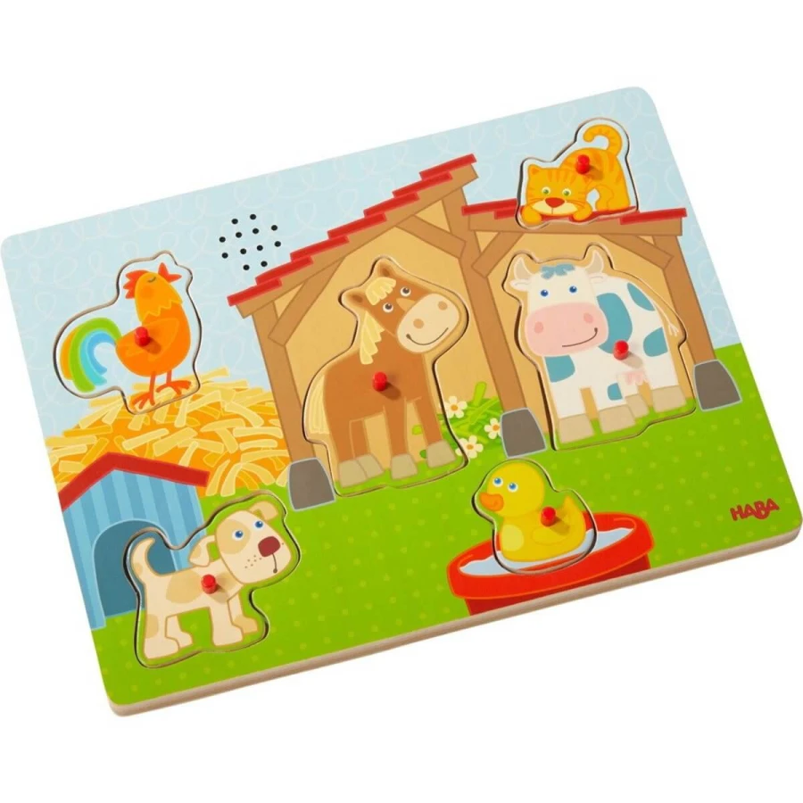 Puzzle de Sons Animais da Quinta