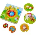 Puzzle Camadas Animais