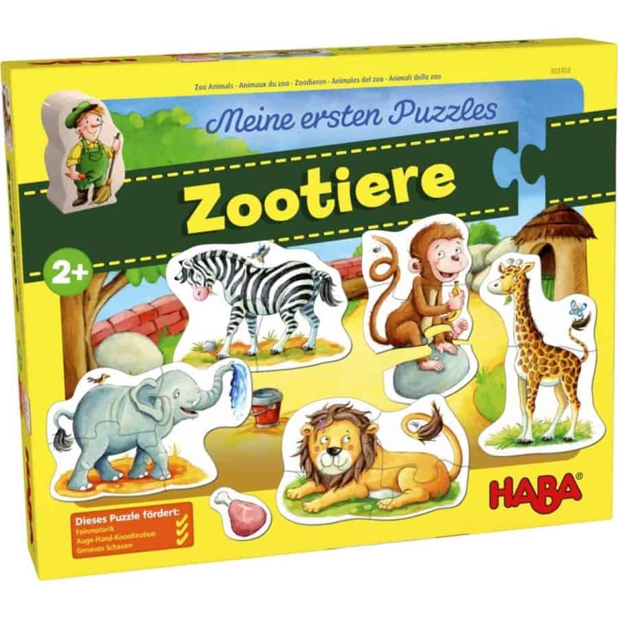Puzzle Animais do Zoo