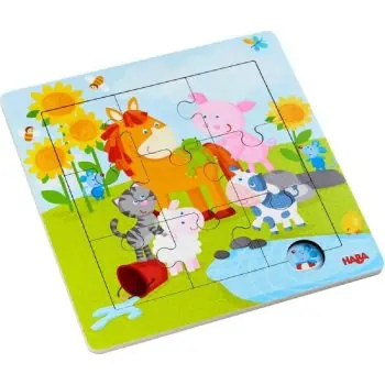 Puzzle de Madeira Animais