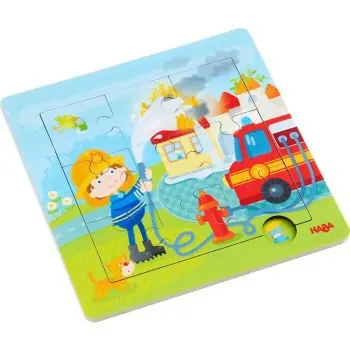 Puzzle de Madeira Bombeiros
