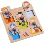 Puzzle de Pegas Profissões