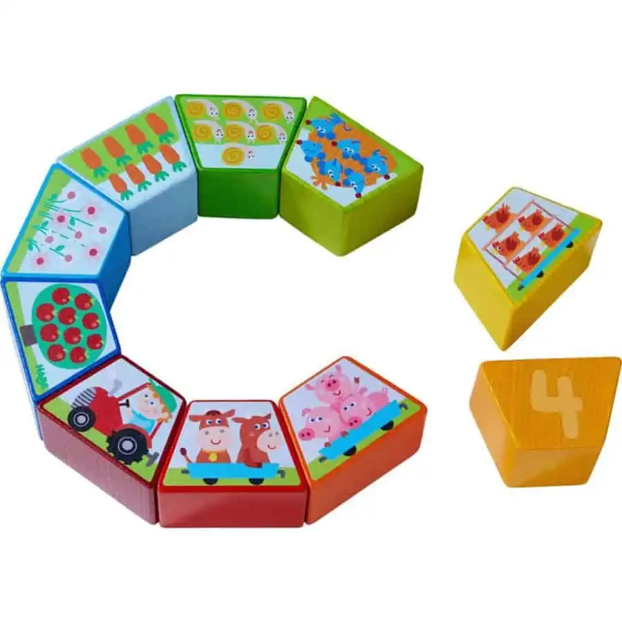 Jogo de Encaixe Números na Quinta