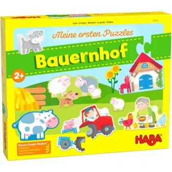 Primeiros Puzzles Animais da Quinta