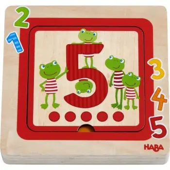 Puzzle Camadas Contar Amigos