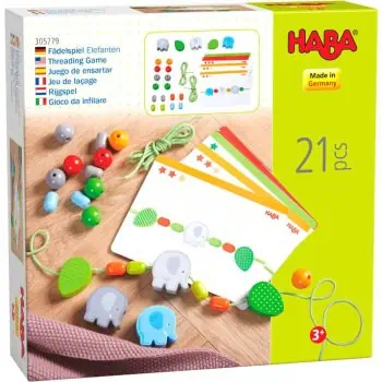 Jogo de Enfiamentos Elefantes
