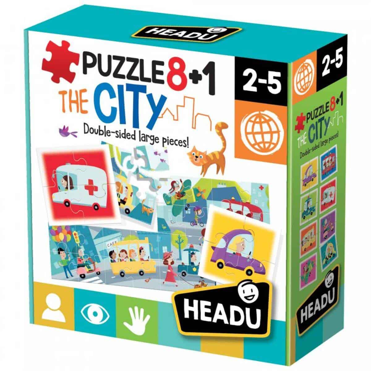 Puzzle Duplo 8+1 The City