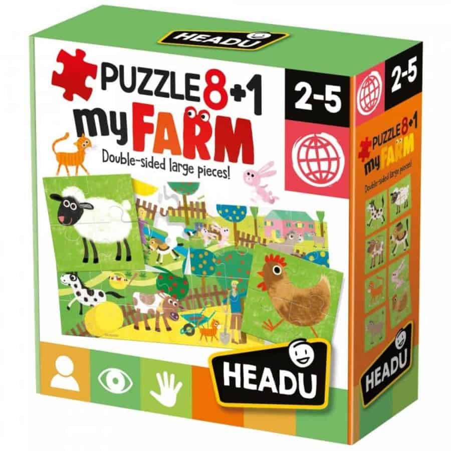 Puzzle Duplo 8+1 Farm
