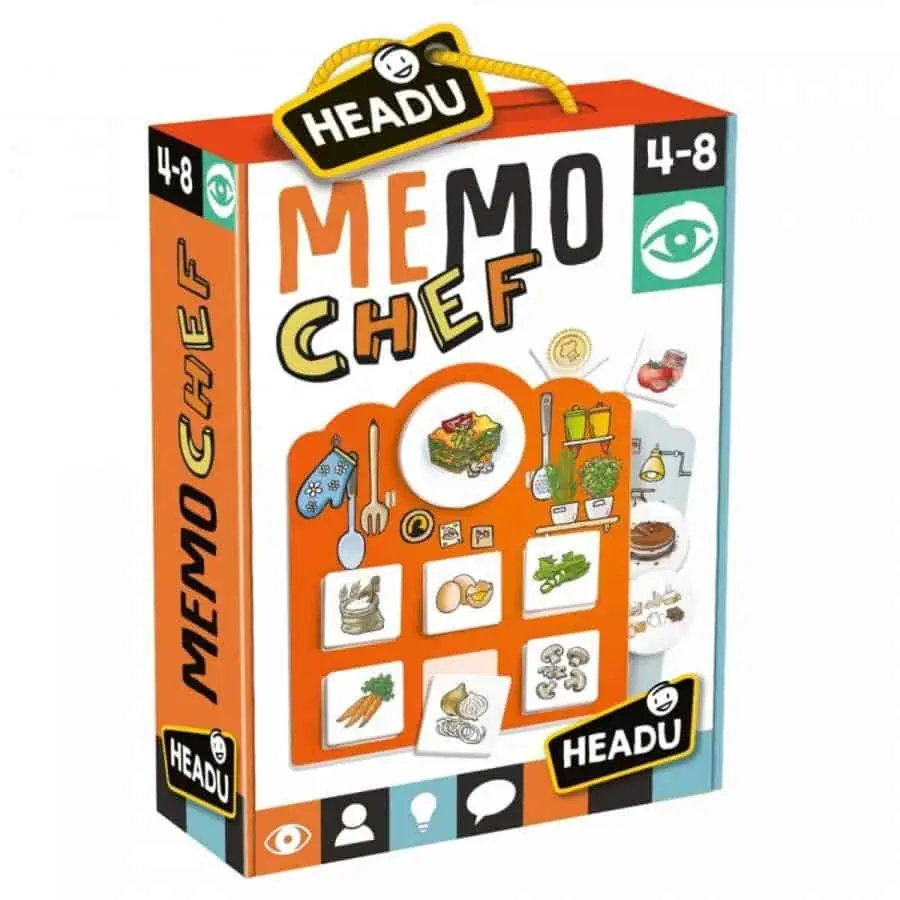 Jogo de Memória Memo Chef