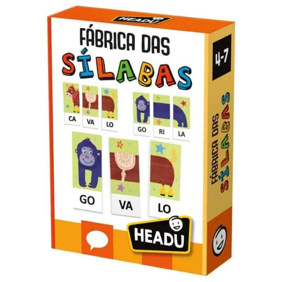 Jogo Fábrica das Sílabas - Headu