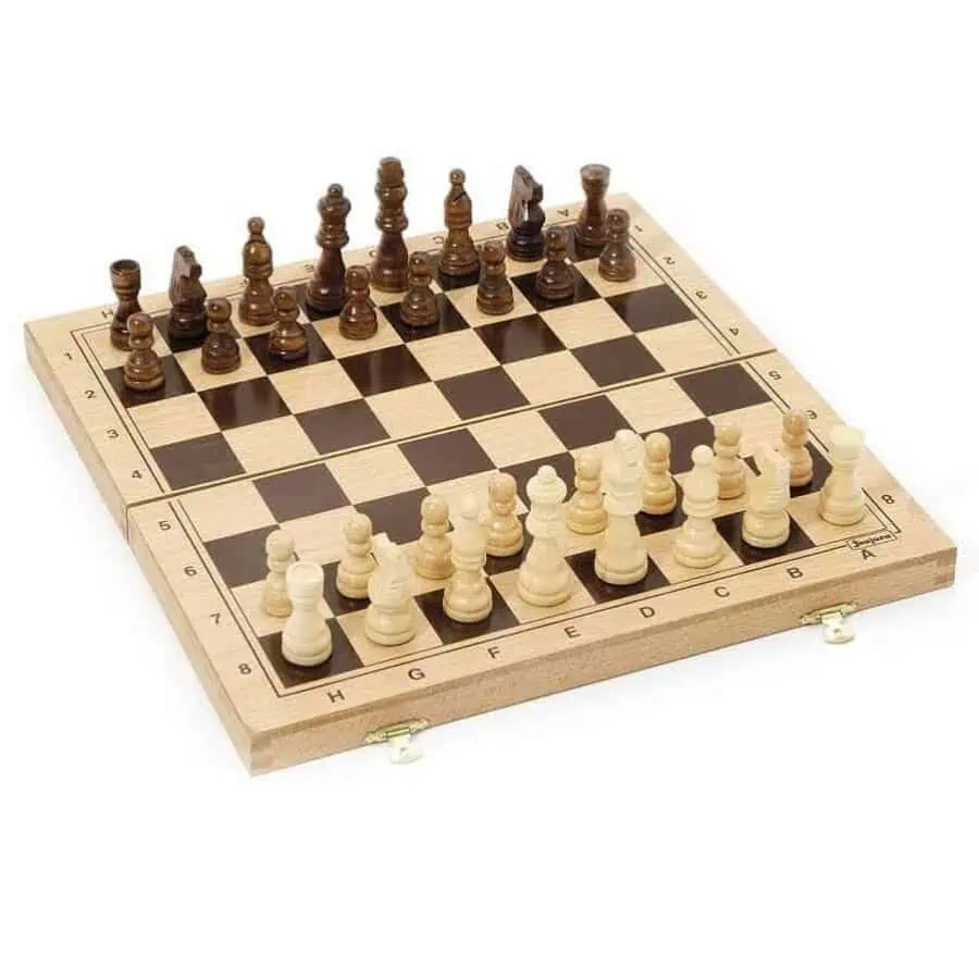 Jogo Xadrez em Madeira