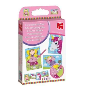 Kit de Atividades Arte de Lantejoulas