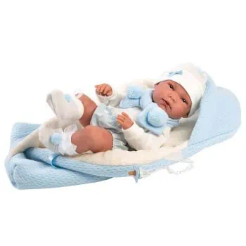 Nico com Manta Azul