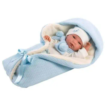Nico com Manta Azul