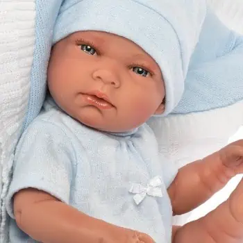Nico com Manta Azul