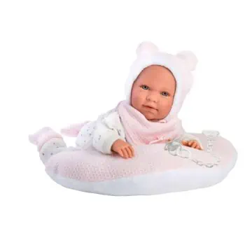 Boneca que ri mimi lua rosa 74052 llorens