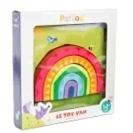 Jogo de construção arco-iris