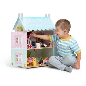 Casinha de Bonecas Blue Bird Cottage