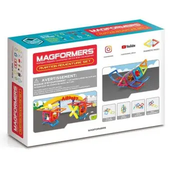 Magformers Aviation Adventure Set 28 Peças