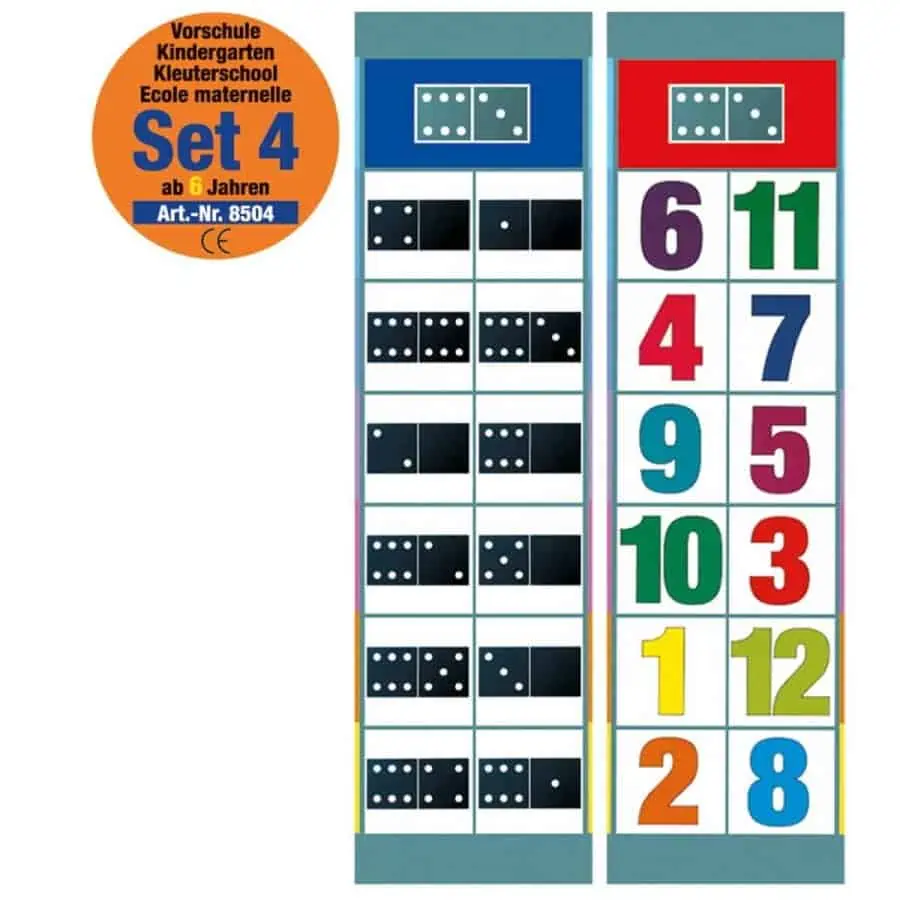 "cartão 9 dos flocards set 4"
