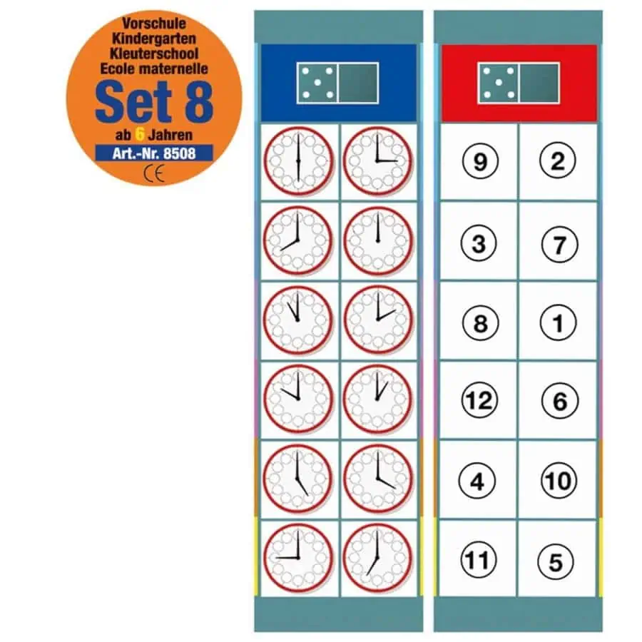"cartão 5 dos flocards set 8"